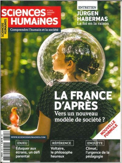 Sciences Humaines n°344 - La France d'après