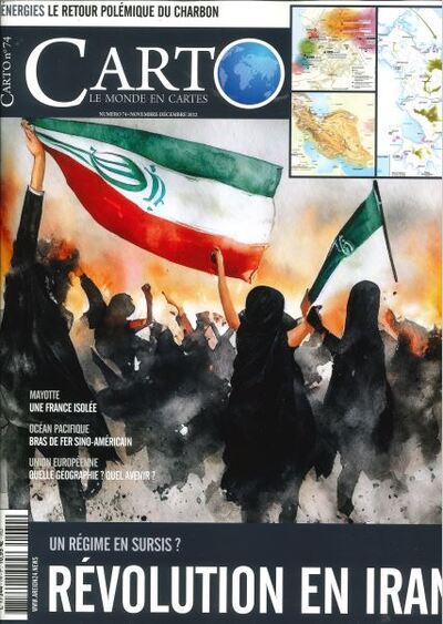 Carto N°74 : Révolution en Iran - Nov-Dec 2022