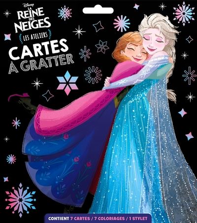 La reine des neiges : cartes à gratter