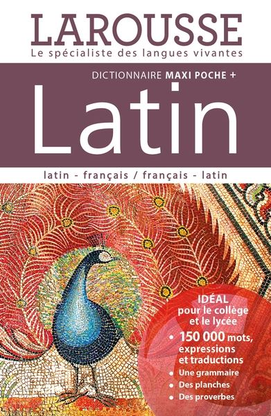 Dictionnaire maxipoche + latin : latin-français, français-latin