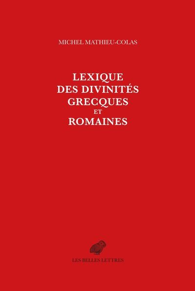 Lexique des divinités grecques et romaines