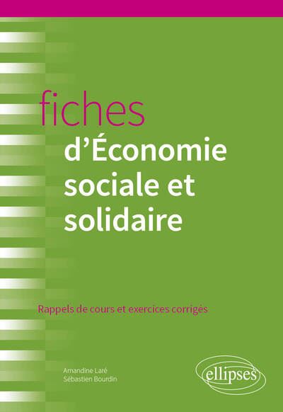 Fiches d'économie sociale et solidaire : rappels de cours et exercices corrigés