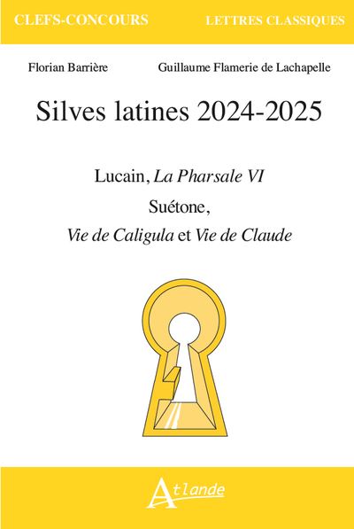 Silves latines 2024-2025 Lucain, La Pharsale VI ; Suétone, Vie de Caligula, Vie de Claude