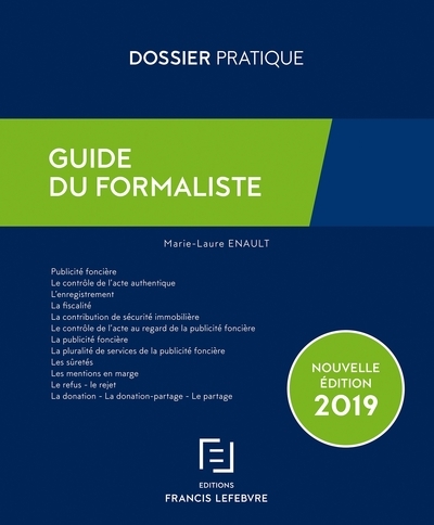 Guide du formaliste 2019