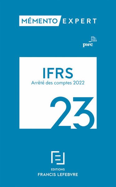 IFRS 2023 : arrêté des comptes 2022