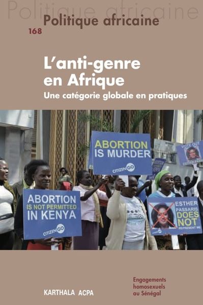 Politique africaine N-168 L'anti-genre en Afrique