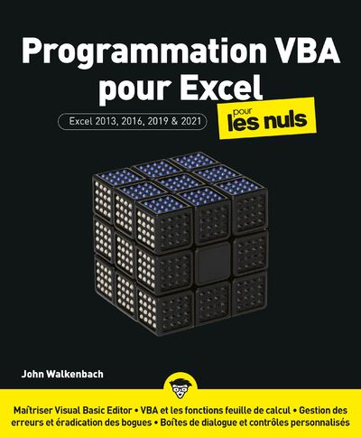 Programmation VBA pour Excel 2022 pour les nuls