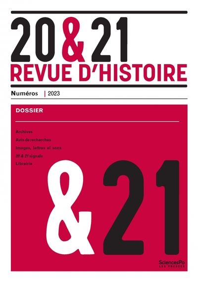 20 & 21 : revue d'histoire, n° 157