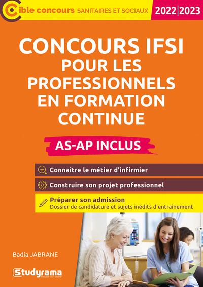 Concours IFSI pour les professionnels – Tout-en-un (Concours 2022-2023)
