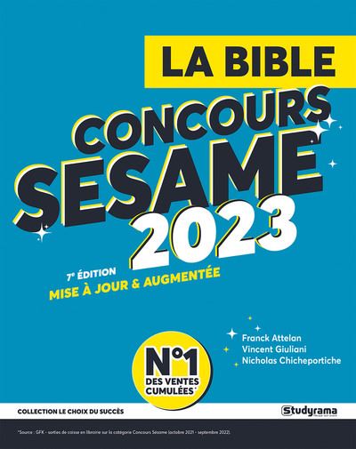 La Bible du concours sésame 2023