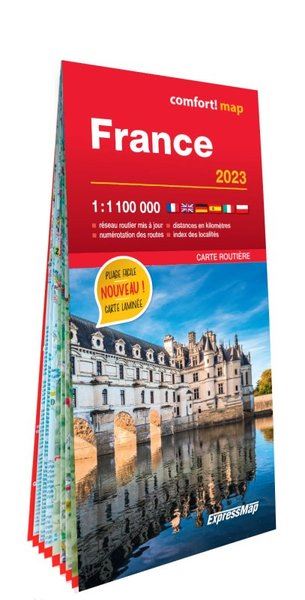 France 2023 1/1M100 (carte format grand laminée)