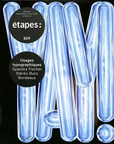 Etapes : design graphique & culture visuelle, n° 269. Usages typographiques